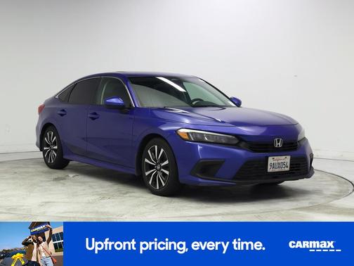 Blue 2022 Honda Civic EX