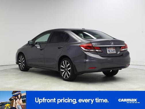 Silver 2015 Honda Civic EX-L