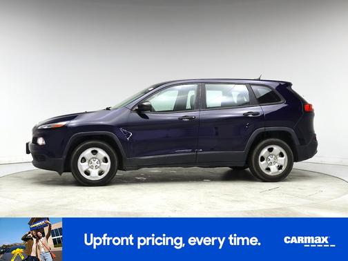 Blue 2015 Jeep Cherokee Sport