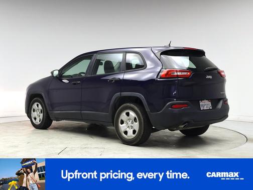 Blue 2015 Jeep Cherokee Sport