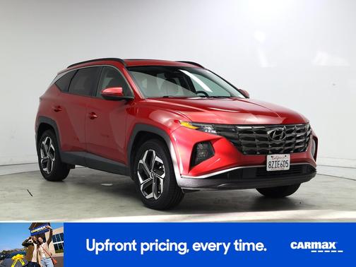 Red 2022 Hyundai TUCSON SEL