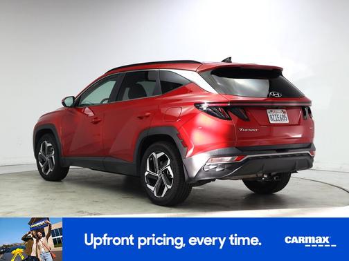 Red 2022 Hyundai TUCSON SEL