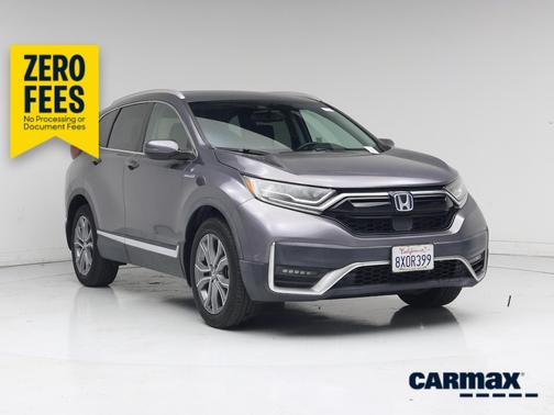 Gray 2021 Honda CR-V Hybrid Touring