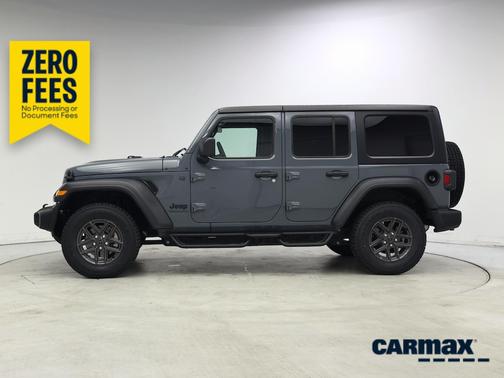 Gray 2025 Jeep Wrangler Sport S