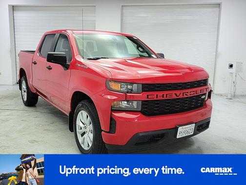Red 2020 Chevrolet Silverado 1500 Custom