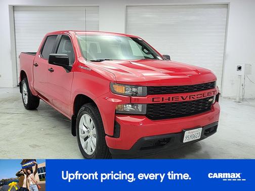 Red 2020 Chevrolet Silverado 1500 Custom
