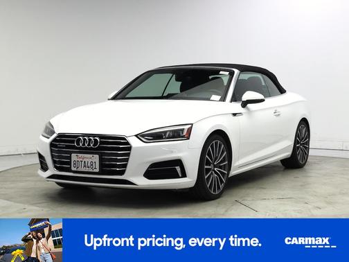 White 2018 Audi A5 Premium Plus