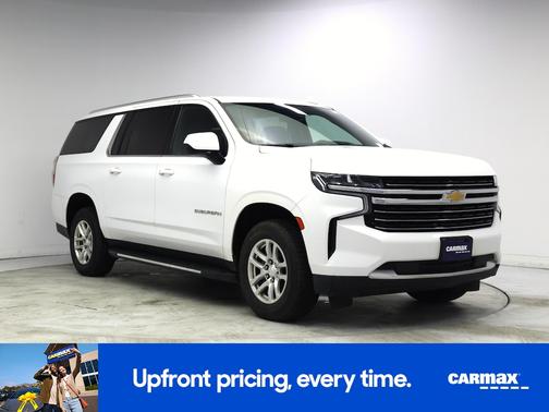 White 2021 Chevrolet Suburban LT