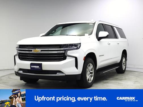 White 2021 Chevrolet Suburban LT