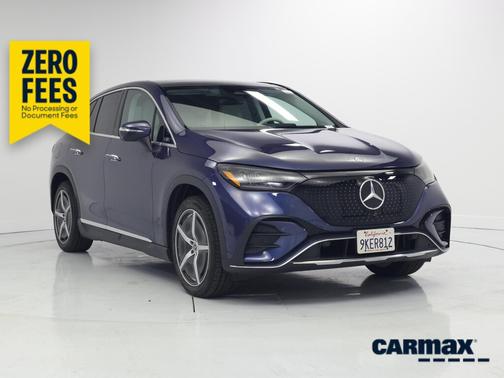 Blue 2023 Mercedes-Benz EQE 500