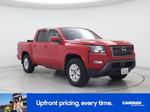 Red 2022 Nissan Frontier SV