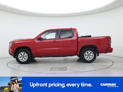 Red 2022 Nissan Frontier SV