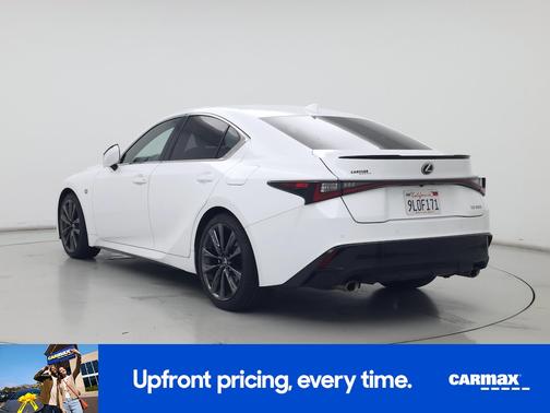 White 2024 Lexus IS 350 F-Sport