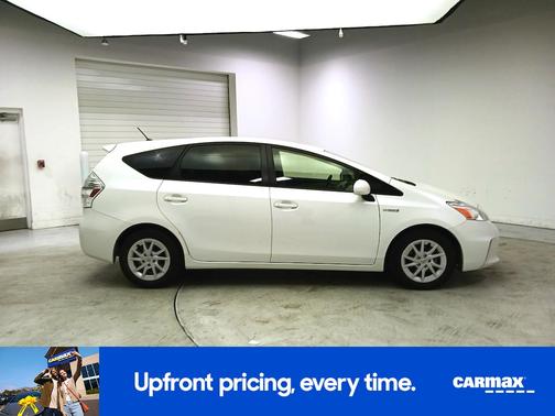 White 2014 Toyota Prius v Two