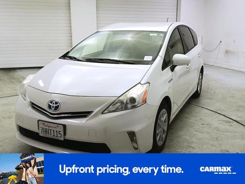 White 2014 Toyota Prius v Two
