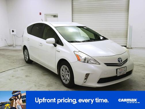 White 2014 Toyota Prius v Two