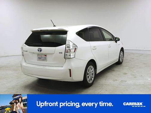 White 2014 Toyota Prius v Two