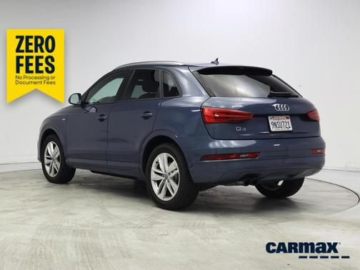 Blue 2018 Audi Q3 Premium