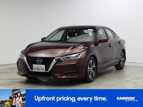 Burgundy 2020 Nissan Sentra SV