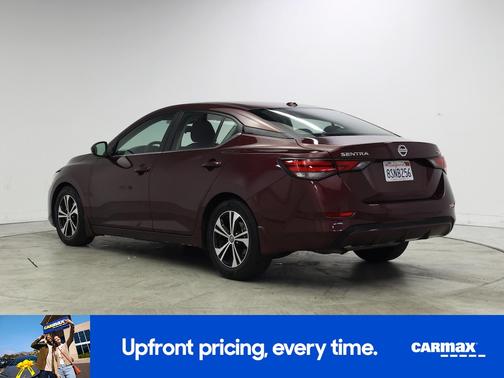 Burgundy 2020 Nissan Sentra SV
