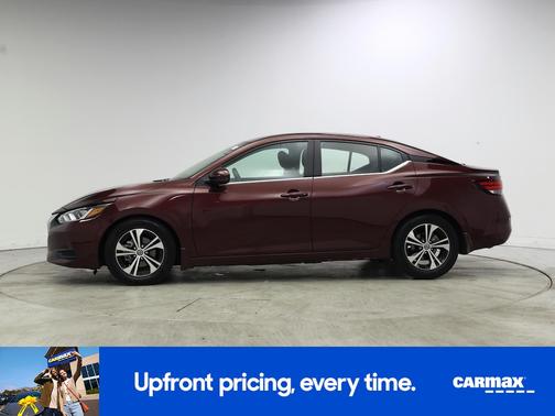 Burgundy 2020 Nissan Sentra SV