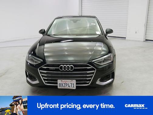 Black 2022 Audi A4 Premium