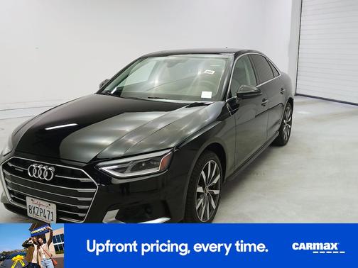 Black 2022 Audi A4 Premium