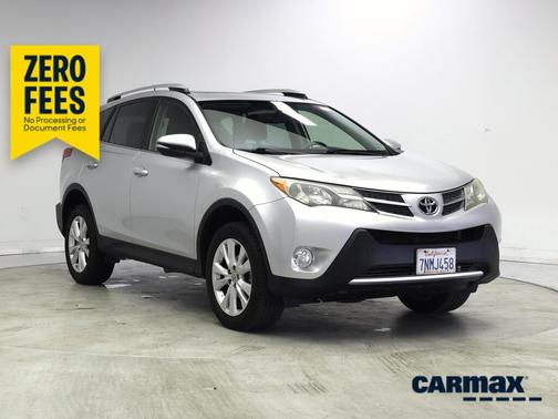 Silver 2015 Toyota RAV4 Limited
