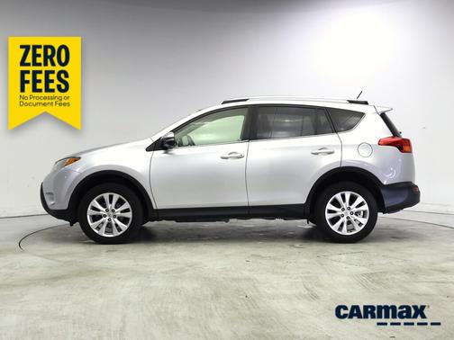 Silver 2015 Toyota RAV4 Limited