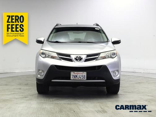 Silver 2015 Toyota RAV4 Limited