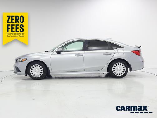 Silver 2024 Honda Civic LX
