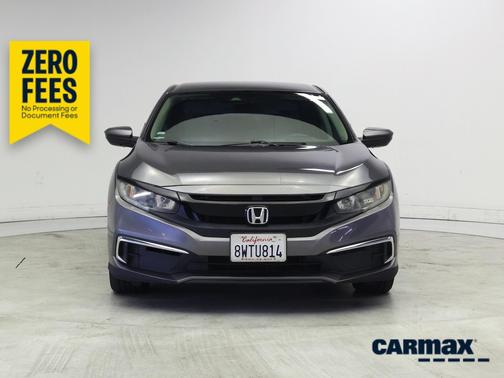 Gray 2021 Honda Civic LX