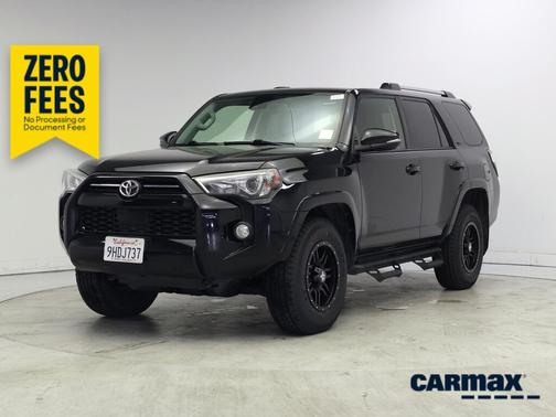 Black 2020 Toyota 4Runner SR5 Premium