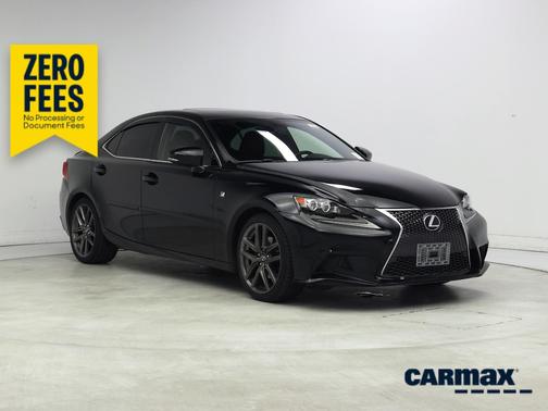 Black 2015 Lexus IS 250