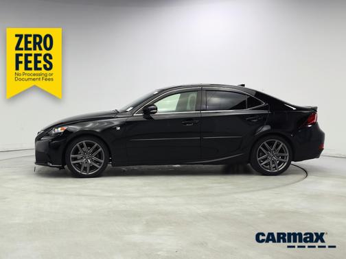 Black 2015 Lexus IS 250
