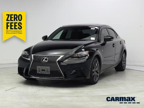 Black 2015 Lexus IS 250