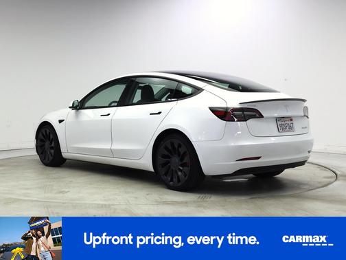 White 2023 Tesla Model 3 Performance