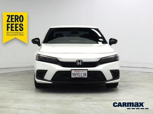 White 2023 Honda Civic Sport