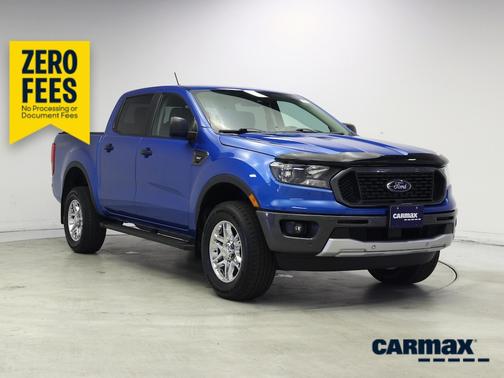 Blue 2021 Ford Ranger XLT
