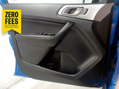 Blue 2021 Ford Ranger XLT
