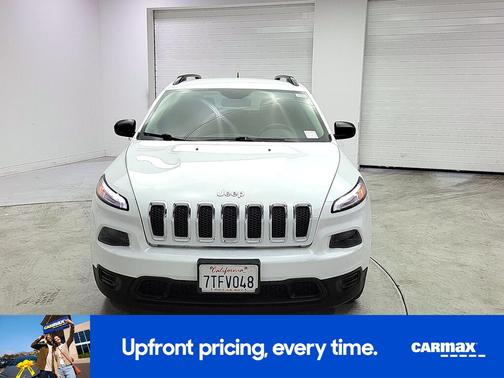 White 2016 Jeep Cherokee Sport