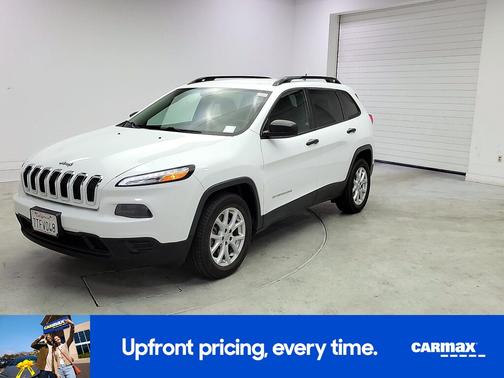 White 2016 Jeep Cherokee Sport