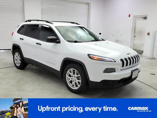 White 2016 Jeep Cherokee Sport