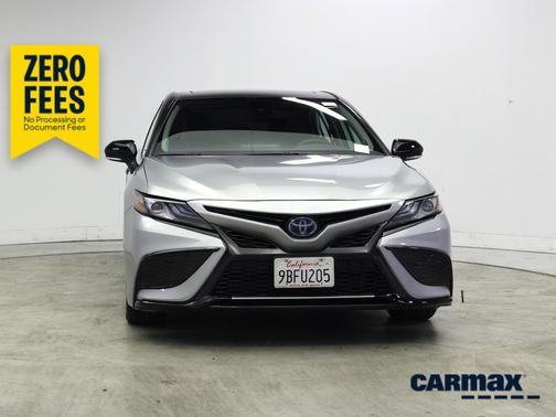 Silver 2022 Toyota Camry Hybrid XSE