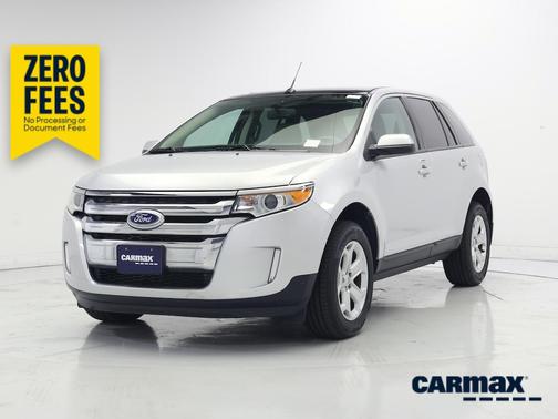 Silver 2014 Ford Edge SEL