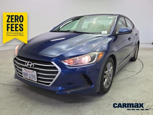 Blue 2018 Hyundai ELANTRA SEL