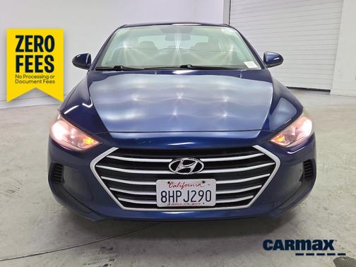Blue 2018 Hyundai ELANTRA SEL