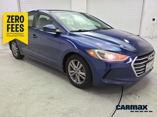 Blue 2018 Hyundai ELANTRA SEL