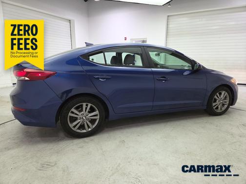 Blue 2018 Hyundai ELANTRA SEL