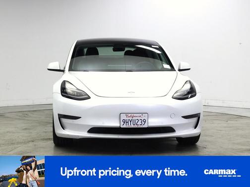 White 2021 Tesla Model 3 Standard Range Plus